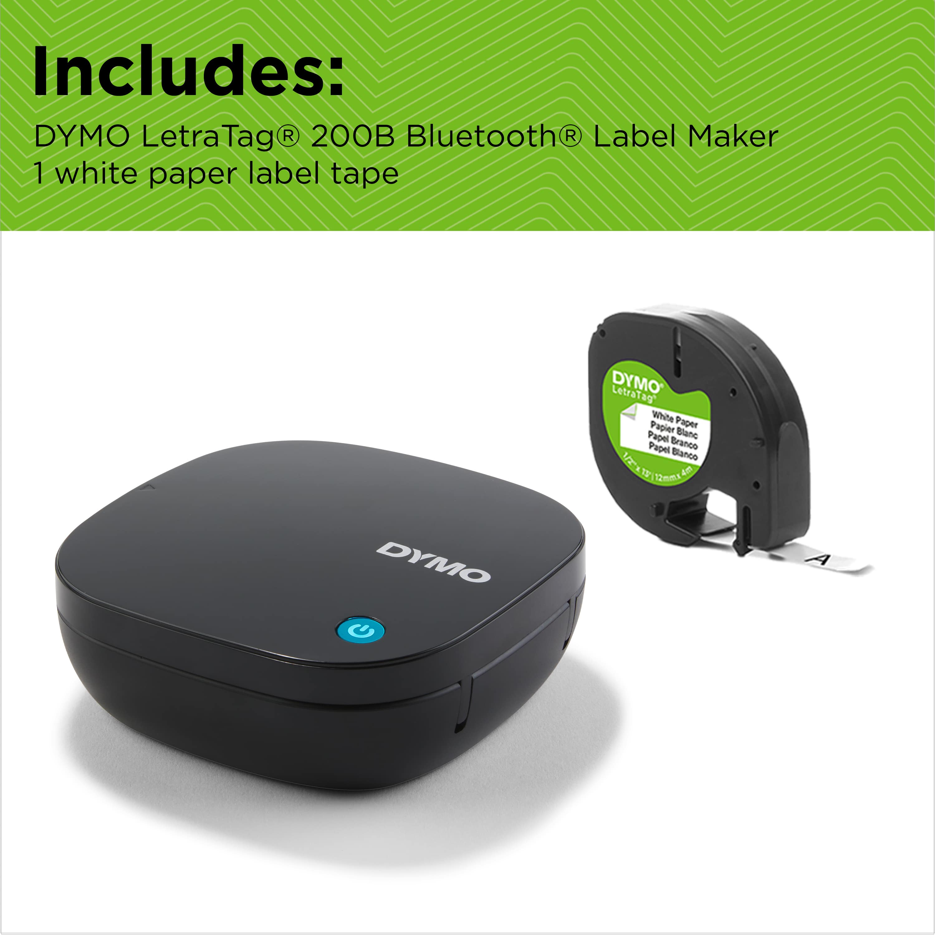 DYMO 2172855 LetraTag 200B Bluetooth Label Maker